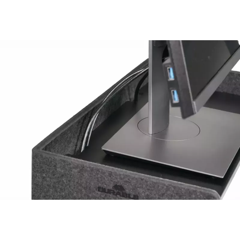 Monitorständer Durable 508158 freistehend 10 kg Tragfähigkeit höhenverstellbar