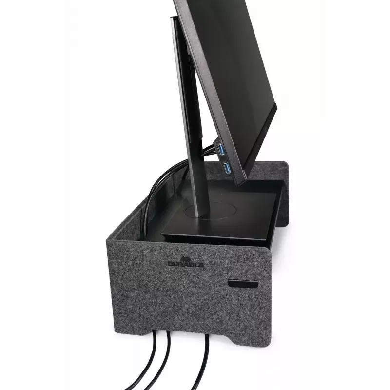 Monitorständer Durable 508158 freistehend 10 kg Tragfähigkeit höhenverstellbar