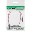 InLine SATA 6Gb/s-Kabel mit Verriegelung, 1 m
