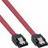 InLine SATA 6Gb/s Kabel mit Clips 0,75m