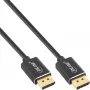 InLine DisplayPort 1.4 Kabel schlank, 8K4K, schwarz, vergoldete Kontakte, 3m