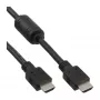InLine HDMI-Kabel High Speed Stecker + Ferrit schwarz 1m