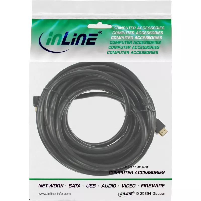 InLine HDMI-Mini-Kabel, High Speed HDMI, AM/CM, vergoldet, 0,5 m