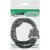 InLine HDMI-DVI-Kabel 19-Pin Stecker / 18+1 Stecker + Ferritkern schwarz 1m