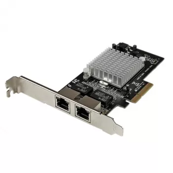 StarTech.com Dual-Port PCI Express (PCIe x4) Gigabit-Ethernet-Serveradapter-Netzwerkkarte – Intel i350 NIC