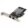 StarTech.com Dual-Port PCI Express (PCIe x4) Gigabit-Ethernet-Serveradapter-Netzwerkkarte – Intel i350 NIC