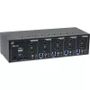 KVM Desktop Switch InLine 62654I 4-Port Dual-Monitor HDMI 4K USB 3.0 Audio