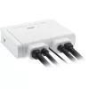 InLine KVM-Switch, 2-Port, USB-C + HDMI auf HDMI, 4K, mit Audio, integr. Kabel