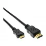 InLine HDMI Mini-Kabel High Speed Typ-A-Stecker / Typ-C-Stecker vergoldet 0,3m