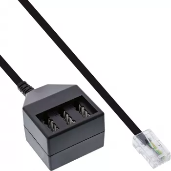 InLine TAE-Adapterkabel RJ45-Stecker auf TAE-NFN-Buchse 69942