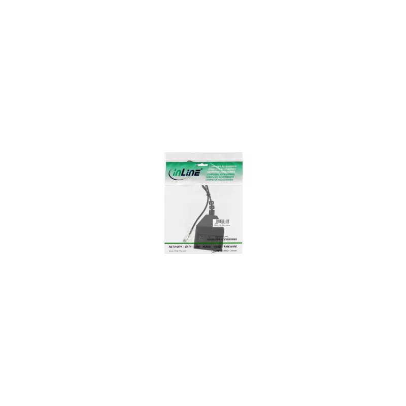 InLine TAE-Adapterkabel RJ45-Stecker auf TAE-NFN-Buchse 69942