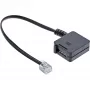 InLine TAE-Adapterkabel RJ11 6P4C Stecker auf TAE-F-Buchse deutsch 0,2 m