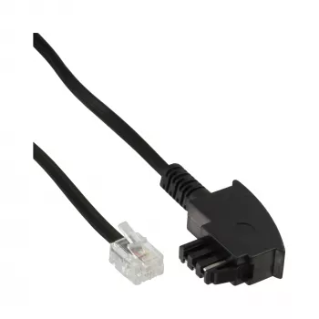 InLine TAE-F-Kabel für Telekom/Siemens TAE-F / RJ11 6P4C M/M, 10 m