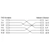 InLine TAE-N German Kabel TAE-N / RJ12 6P6C, 3m