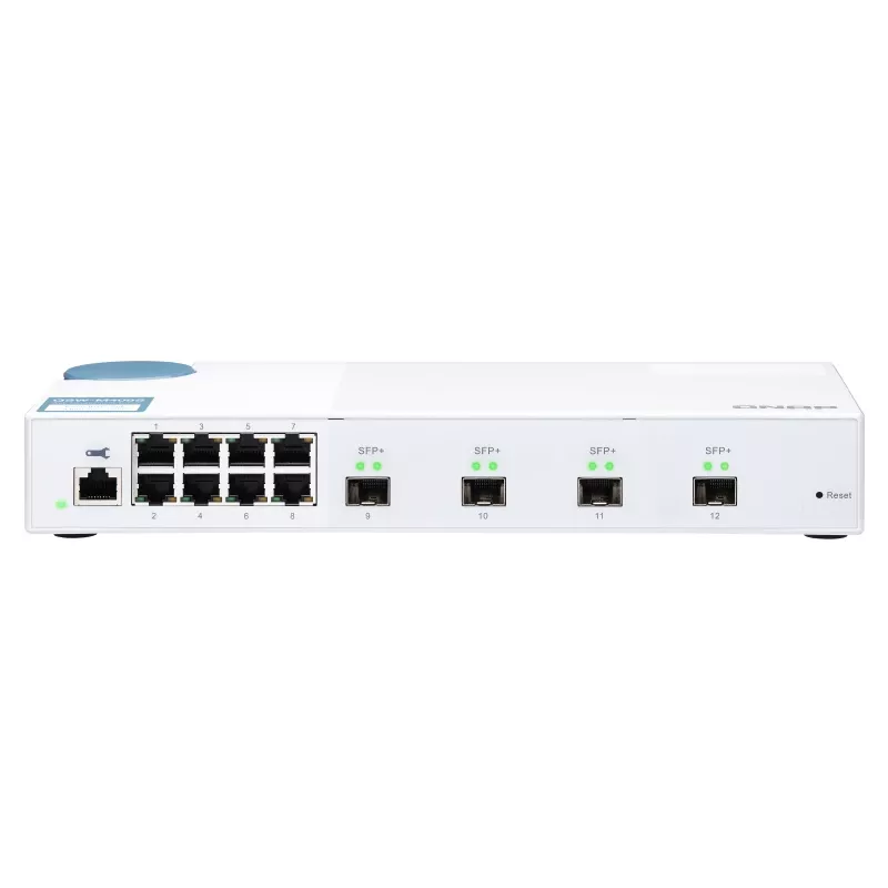 QNAP QSW-M408S Netzwerk-Switch Managed L2 Gigabit Ethernet (10/100/1000) Weiß