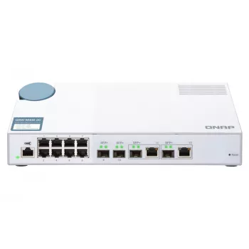 QNAP QSW-M408-2C Netzwerk-Switch Managed L2 10G Ethernet (100/1000/10000) Weiß