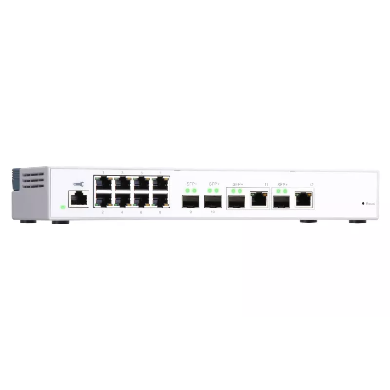 QNAP QSW-M408-2C Netzwerk-Switch Managed L2 10G Ethernet (100/1000/10000) Weiß