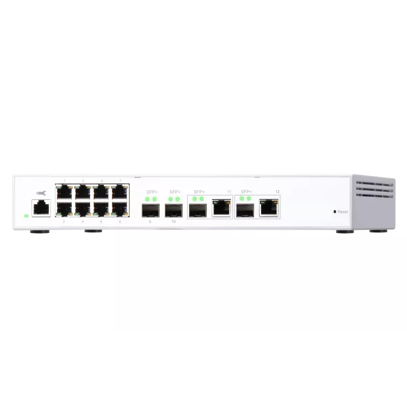QNAP QSW-M408-2C Netzwerk-Switch Managed L2 10G Ethernet (100/1000/10000) Weiß