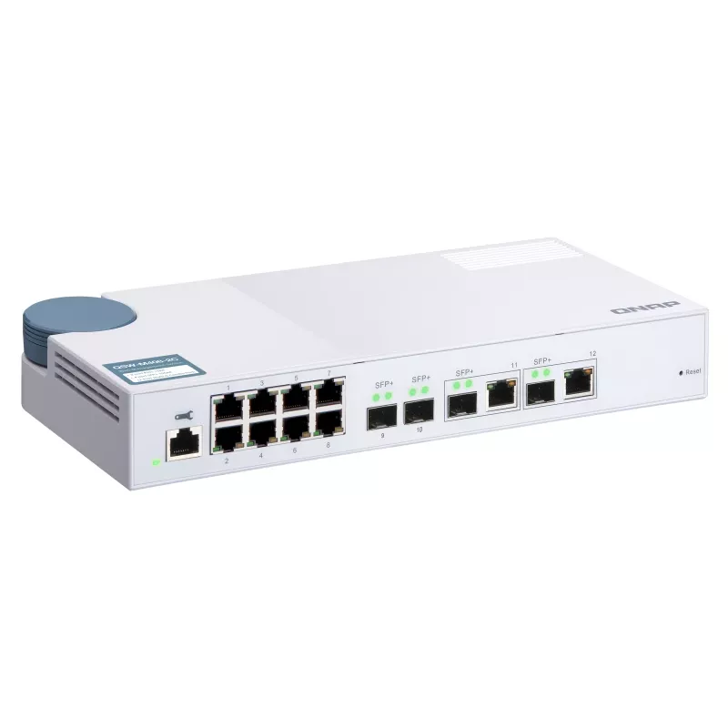 QNAP QSW-M408-2C Netzwerk-Switch Managed L2 10G Ethernet (100/1000/10000) Weiß