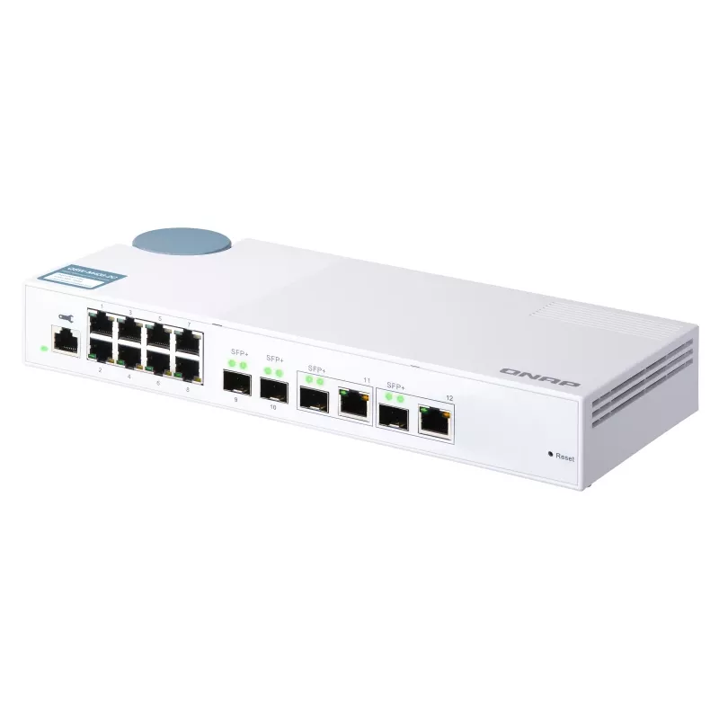 QNAP QSW-M408-2C Netzwerk-Switch Managed L2 10G Ethernet (100/1000/10000) Weiß