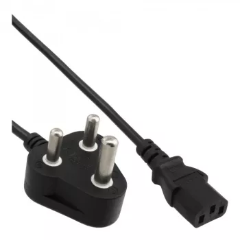 InLine-Netzkabel Südafrika 10 A Typ M / IEC-Stecker, 1,8 m
