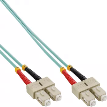 InLine Fiber Optical Duplex Kabel SC/SC 50/125µm OM3 5m