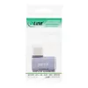 InLine USB4 Adapter, USB-C Stecker/Buchse rechts/links abgewinkelt, Aluminium, grau