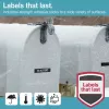 DYMO Authentic D1 Durable-Etiketten | Schwarzer Druck auf rotem Band | 12 mm x 3 m | Beschriftungsband für LabelManager Etikettendrucker