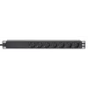 Intellinet 19 Zoll 1U Rackmount 7-fach PDU Überspannungsschutz 16 A 3 m Kabel
