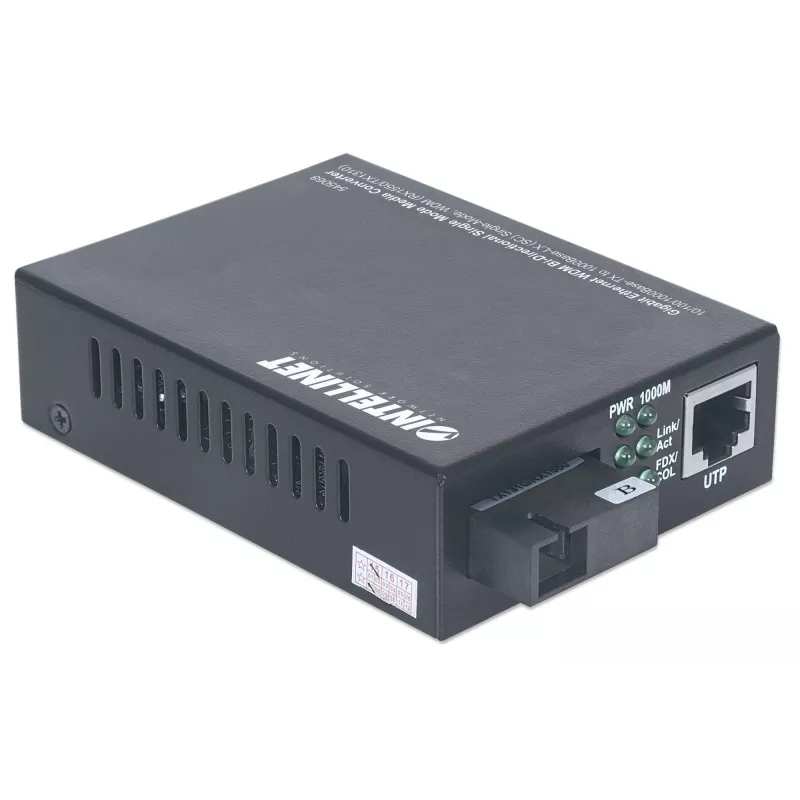 Medienkonverter Intellinet Gigabit Ethernet WDM Bi-Direktional 545068
