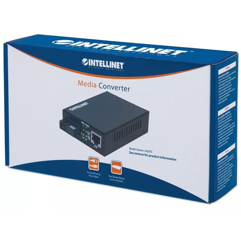 Medienkonverter Intellinet Gigabit Ethernet WDM Bi-Direktional 545068
