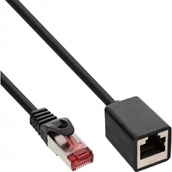 InLine Patchkabel-Verlängerung, S/FTP (PiMf), Cat.6, halogenfrei, 2 m