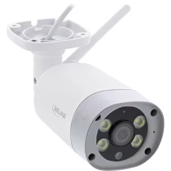 InLine Ultraschall-Diffuser, Umgebungslicht, kompatibel mit Google Home und Amazon Alexa