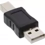 USB 2.0 Adapter Typ A Stecker / Typ B Stecker InLine 33443A