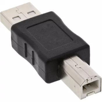 USB 2.0 Adapter Typ A Stecker / Typ B Stecker InLine 33443A