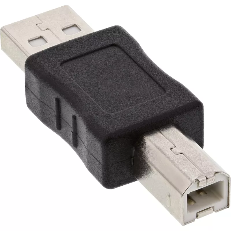 USB 2.0 Adapter Typ A Stecker / Typ B Stecker InLine 33443A