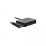 InLine Kabel-Splitter HDMI 2-Port, 4K/60Hz, mit USB-Stromkabel, 0,5m