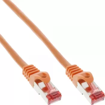 InLine Patchkabel S/FTP PiMF Cat.6 250MHz PVC Kupfer orange 0,5m