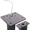 InLine Universal Wallbox-Ständer mit EV-Ladekabelhalter, schwarz