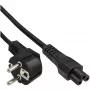 Netzkabel InLine 16657D für Notebook Schwarz 2 m