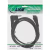 Netzkabel InLine 16657D für Notebook Schwarz 2 m
