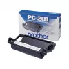 Brother Fax-Kassette, Fax-Kassette + Farbband, 420 Seiten, Schwarz, Brother FAX-1010, FAX-1020, FAX-1030, FAX-1020e, FAX-1030e, FAX-1020Plus, FAX-1030Plus, Thermotransfer, 1 Stk.