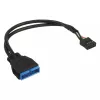 InLine USB 2.0 auf 3.0 internes USB-Header-Kabel 33449I