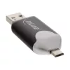 InLine USB3.0 Dual Cardreader, USB A und Micro-USB 2.0 für SDXC und microSDXC