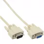 InLine VGA-Kabel 15HD Stecker/Buchse beige 10m