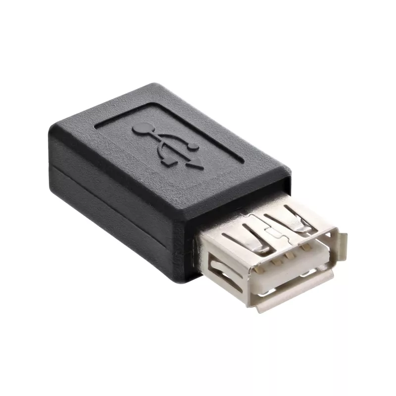 Micro-USB Adapter InLine 31613 USB A Buchse auf Micro-USB B Buchse