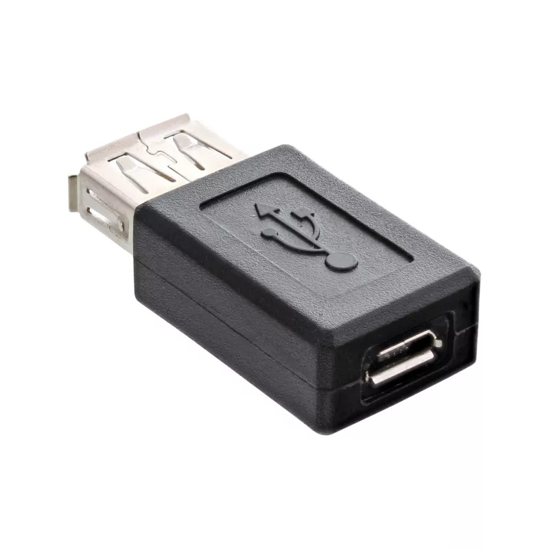 Micro-USB Adapter InLine 31613 USB A Buchse auf Micro-USB B Buchse