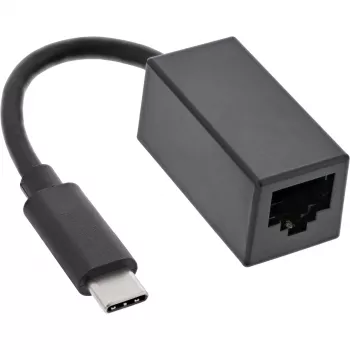 InLine USB 3.2 Gigabit Ethernet Netzwerkadapterkabel, USB-C