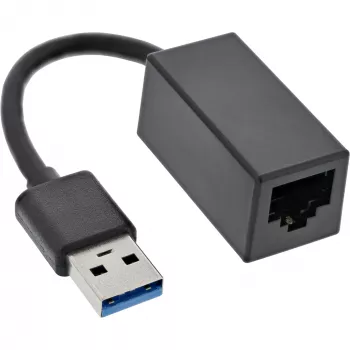 InLine USB 3.2 Gigabit Ethernet Netzwerkadapterkabel, USB-A