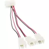 InLine PC-Lüfter-Adapterkabel 12V / 5V für bis zu 3 Lüfter 33005A